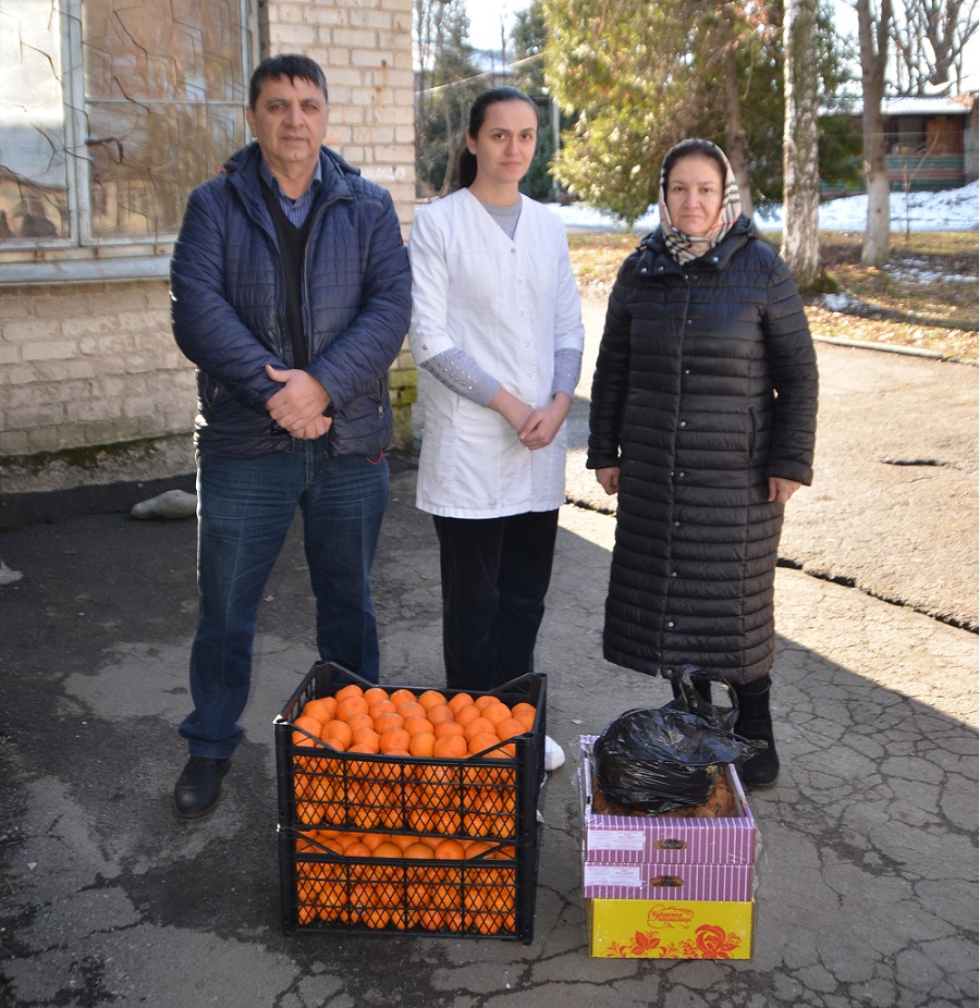 Новогодние подарки больным в Республиканскую психиатрическую больницу